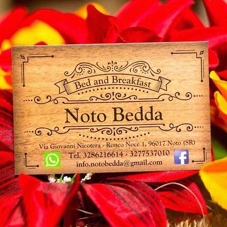 Noto Bedda Bed&Breakfast Dış mekan fotoğraf